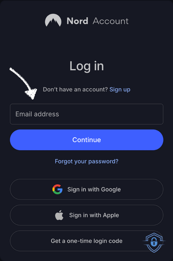 Log in at my VPN on my MacBook Pro