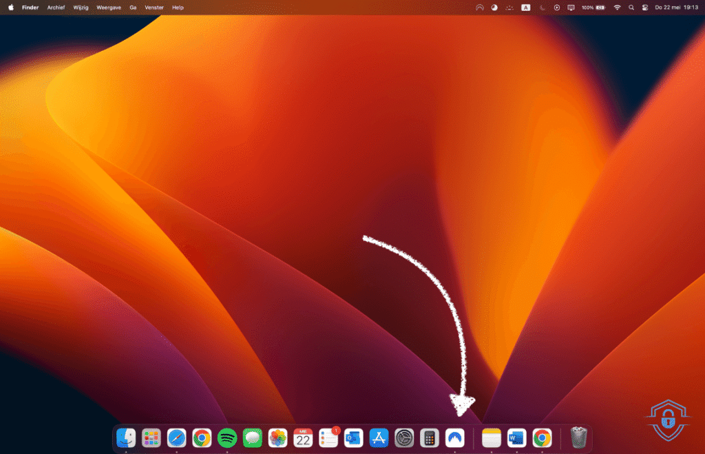Opening my VPN on my MacBook Pro