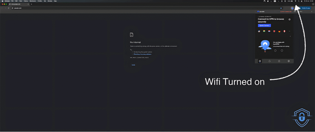 browser extension kill switch test result